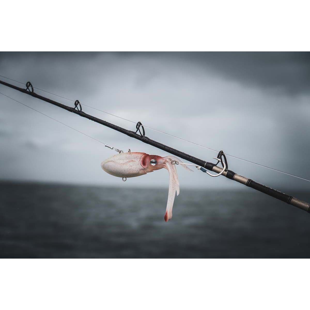 Nomad Squidtrex Vibe Lure 190mm Orange Tiger, Orange Tiger, bcf_hi-res