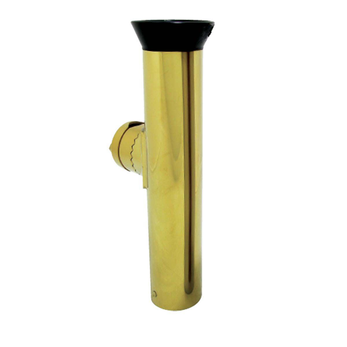 Rail Mount Rod Holder Slotted Gold BCF