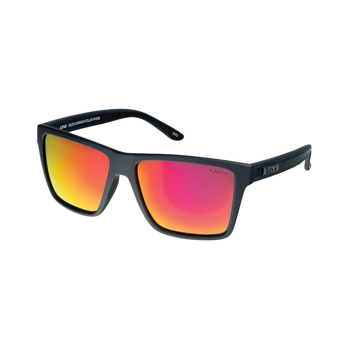 Liive Men's Bazza Polar Mirror Sunglasses, , bcf_hi-res