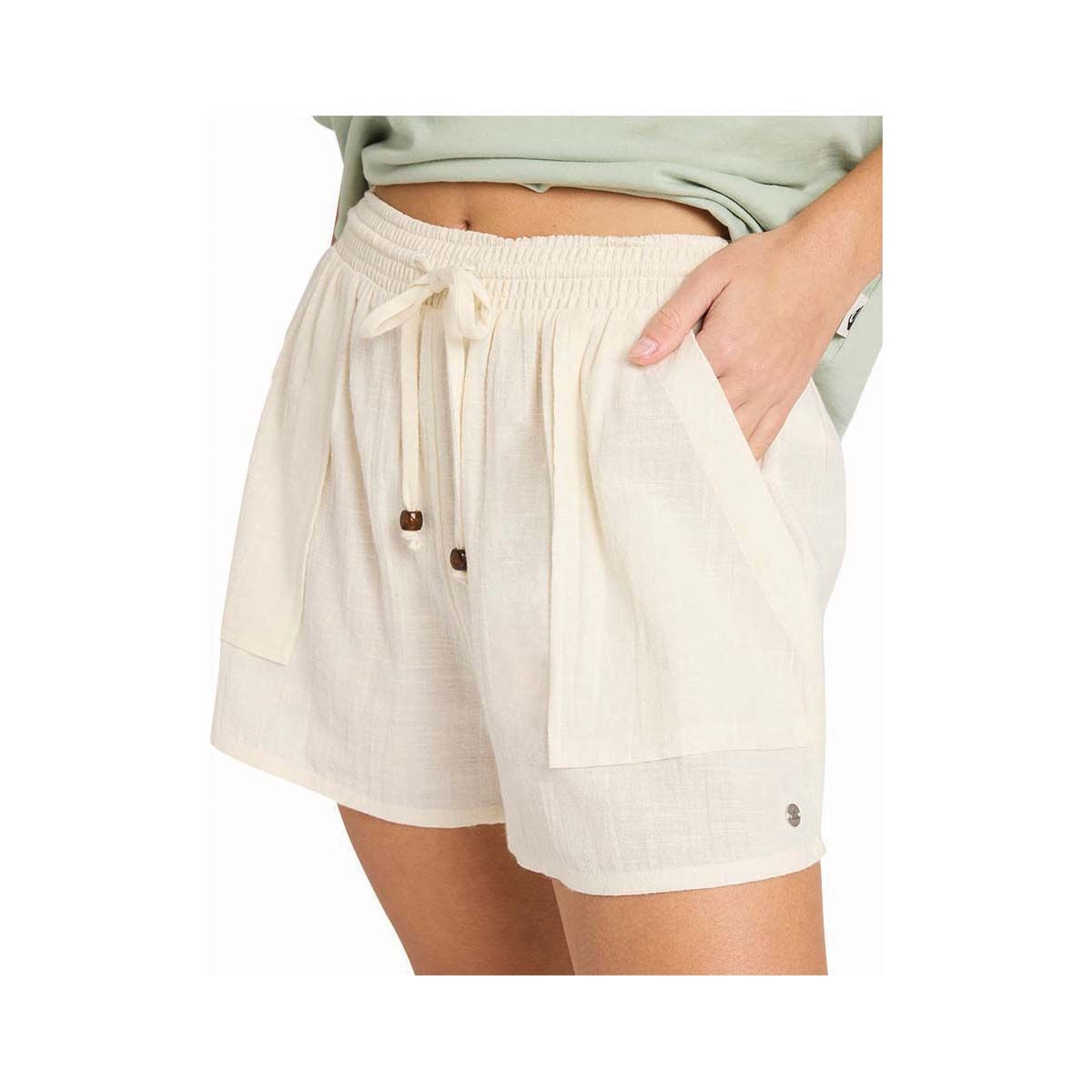 Quiksilver Women&rsquo;s Serene Shorts, Birch White, bcf_hi-res