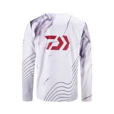 Daiwa Men's Black & Red Crew Fishing Shirt, , bcf_hi-res