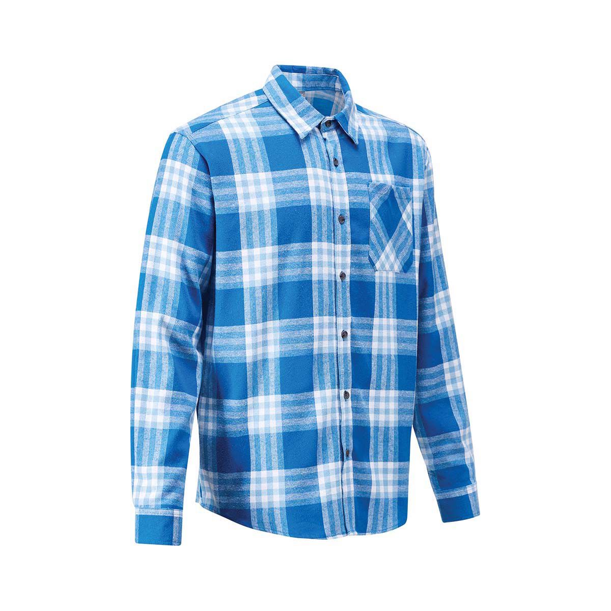 OUTRAK Unisex Flannel Shirt Blue XL BCF