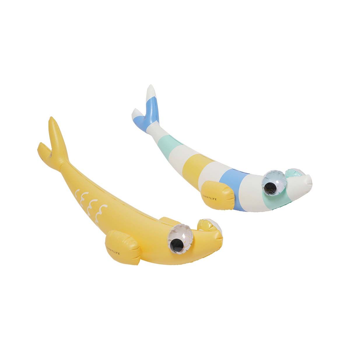 SUNNYLiFE Finn The Fish Inflatable Pool Noodle 2 Pack, , bcf_hi-res