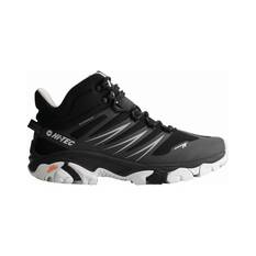 Hi-Tec Women’s Tarantula Mid Waterproof Hiking Shoes Black / Charcoal 6, Black / Charcoal, bcf_hi-res