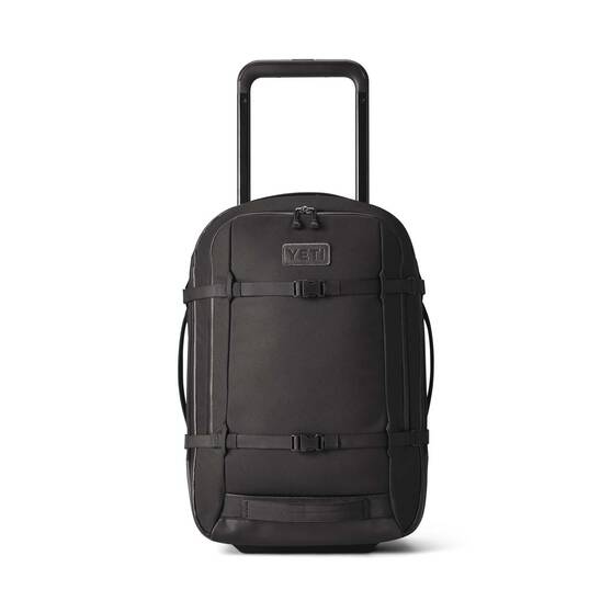 YETI® Crossroads® 35L/22” Wheeled Luggage Black, Black, bcf_hi-res