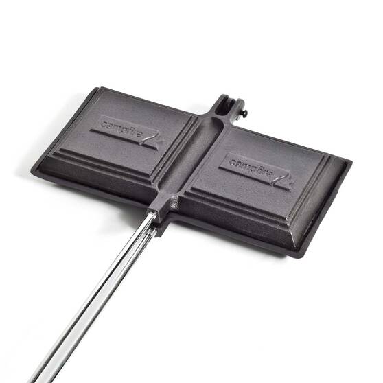 Campfire Cast Iron Jumbo Double Jaffle Iron, , bcf_hi-res
