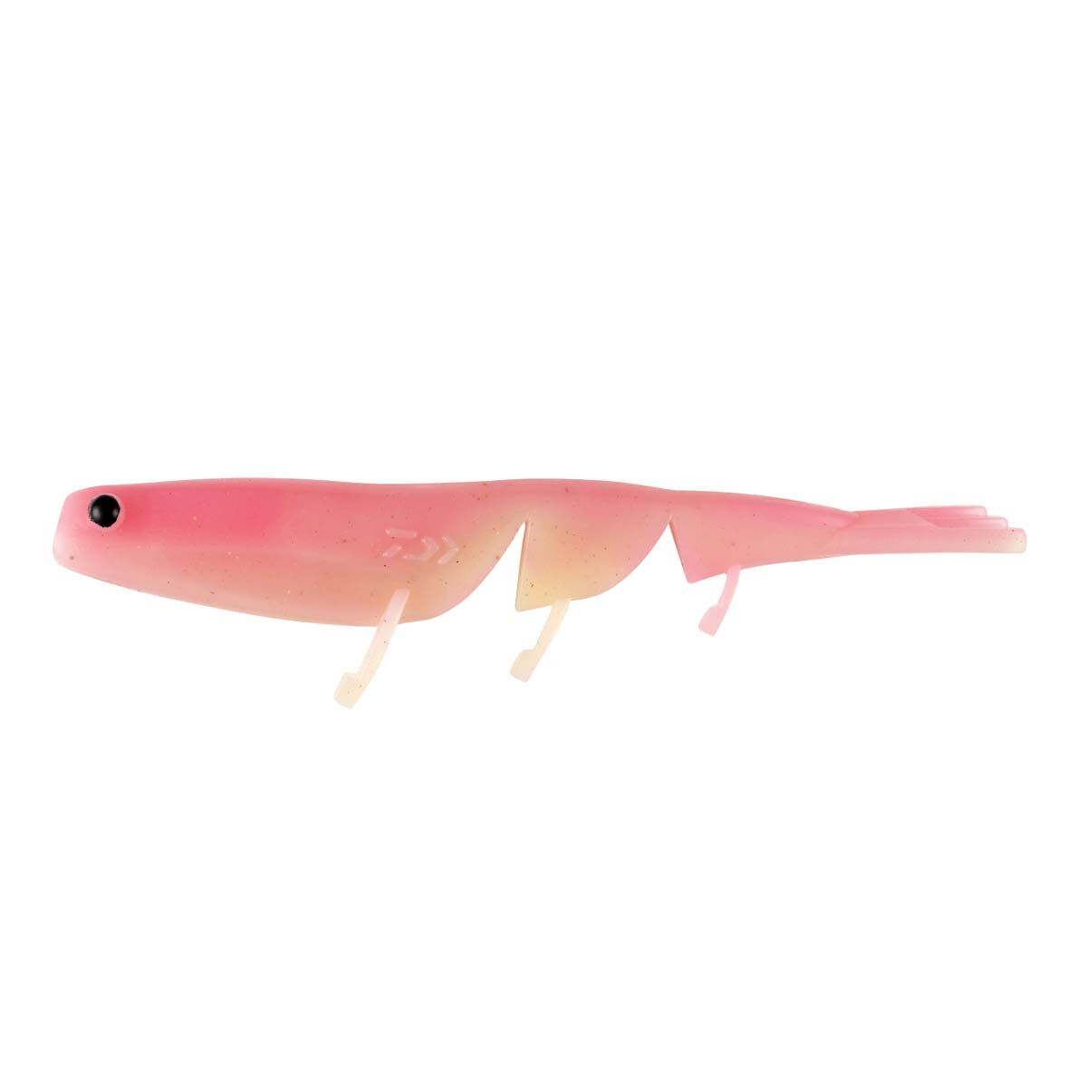 Diawa BaitJunkie Prawn Soft Plastic Lure 5in Pink Glow, Pink Glow, bcf_hi-res