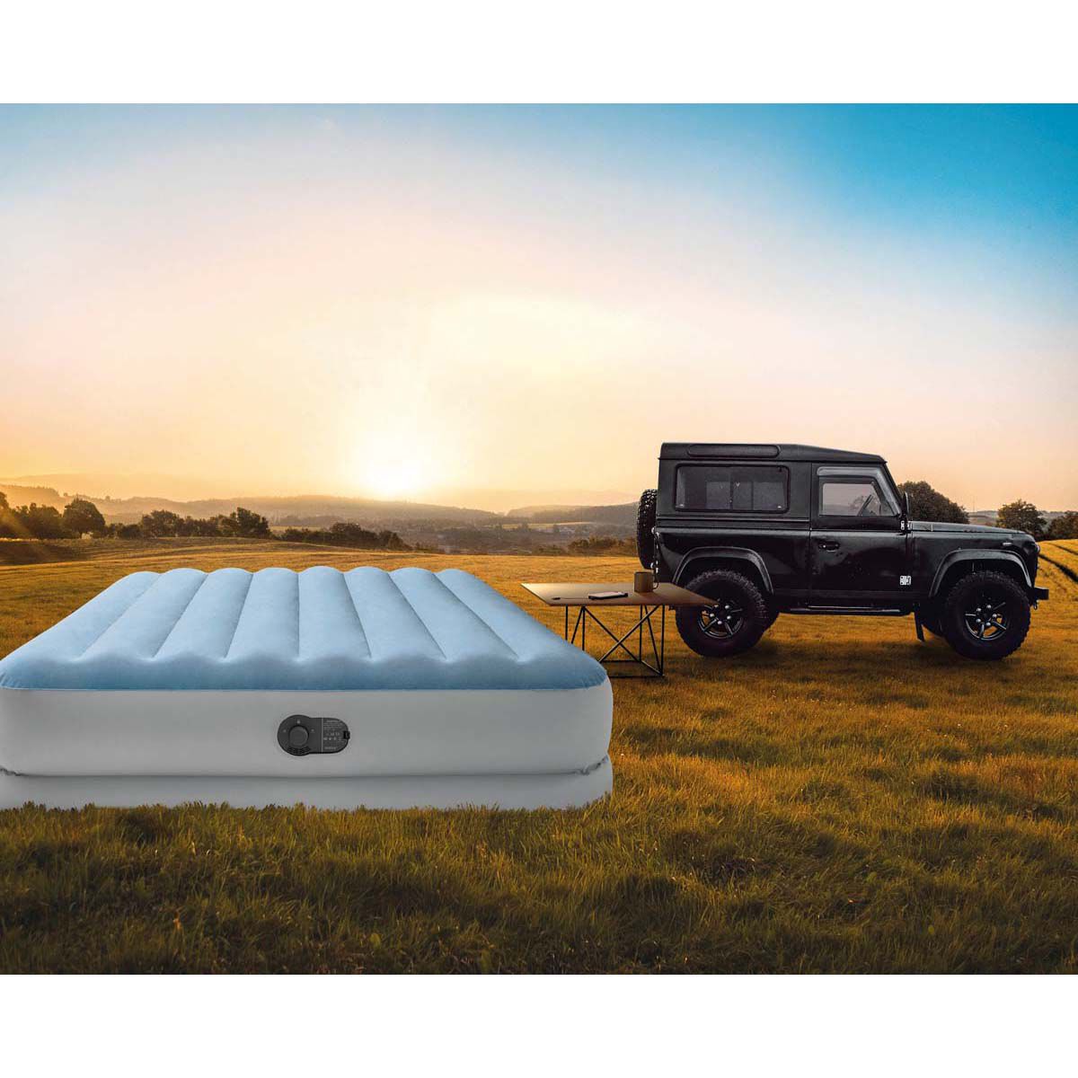 Intex Dura-Beam Plus Comfort Queen Air Bed, , bcf_hi-res
