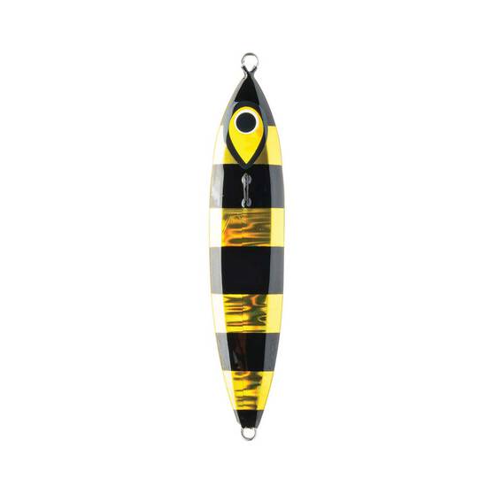 Mustad Inkvader Wingman Jig Lure 80g Bumblebee 80g, Bumblebee, bcf_hi-res