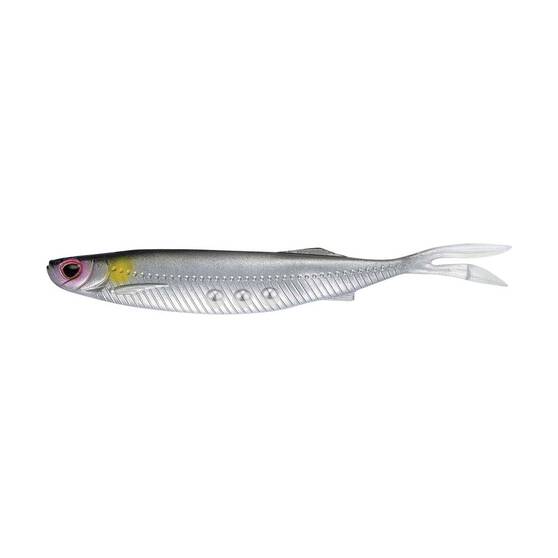 Nomad Live Ops Fallout Minnow Soft Plastic Lure 5in Silver Shad, Silver Shad, bcf_hi-res