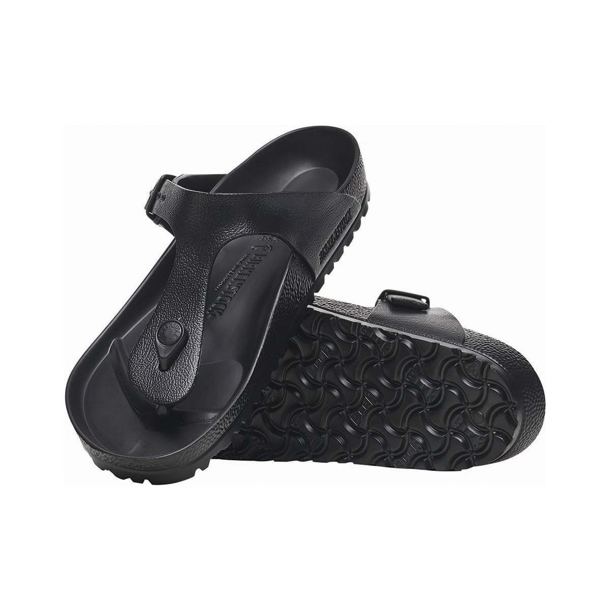 Birkenstock Unisex Gizeh EVA Thongs, Black, bcf_hi-res