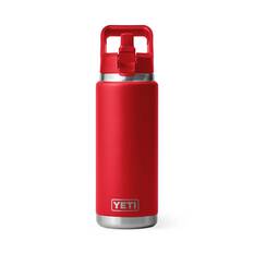 YETI® Rambler® Straw Bottle 26 oz (760 ml), Rescue Red, bcf_hi-res