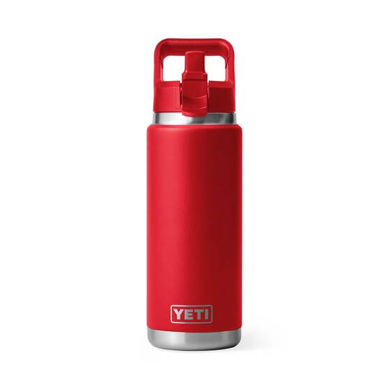 YETI® Rambler® Straw Bottle 26 oz (760 ml), Rescue Red, bcf_hi-res
