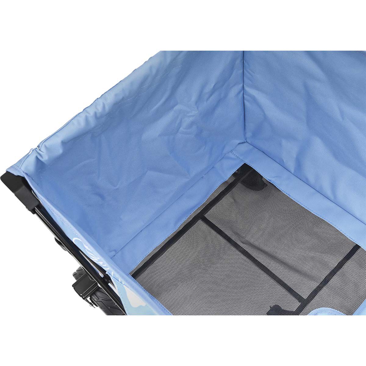 Wanderer Flat Fold Beach Cart 100kg Hibiscus, , bcf_hi-res