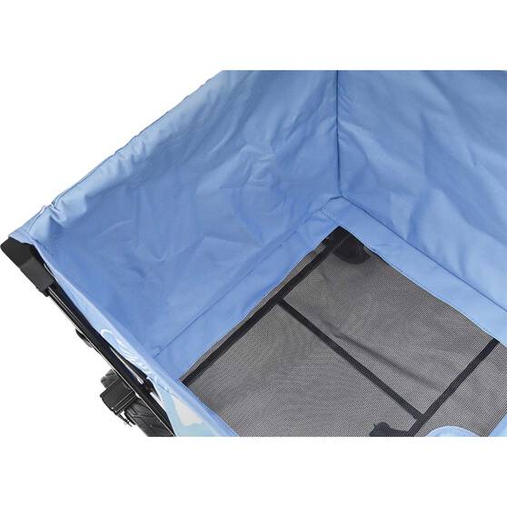 Wanderer Flat Fold Beach Cart 100kg Hibiscus, , bcf_hi-res