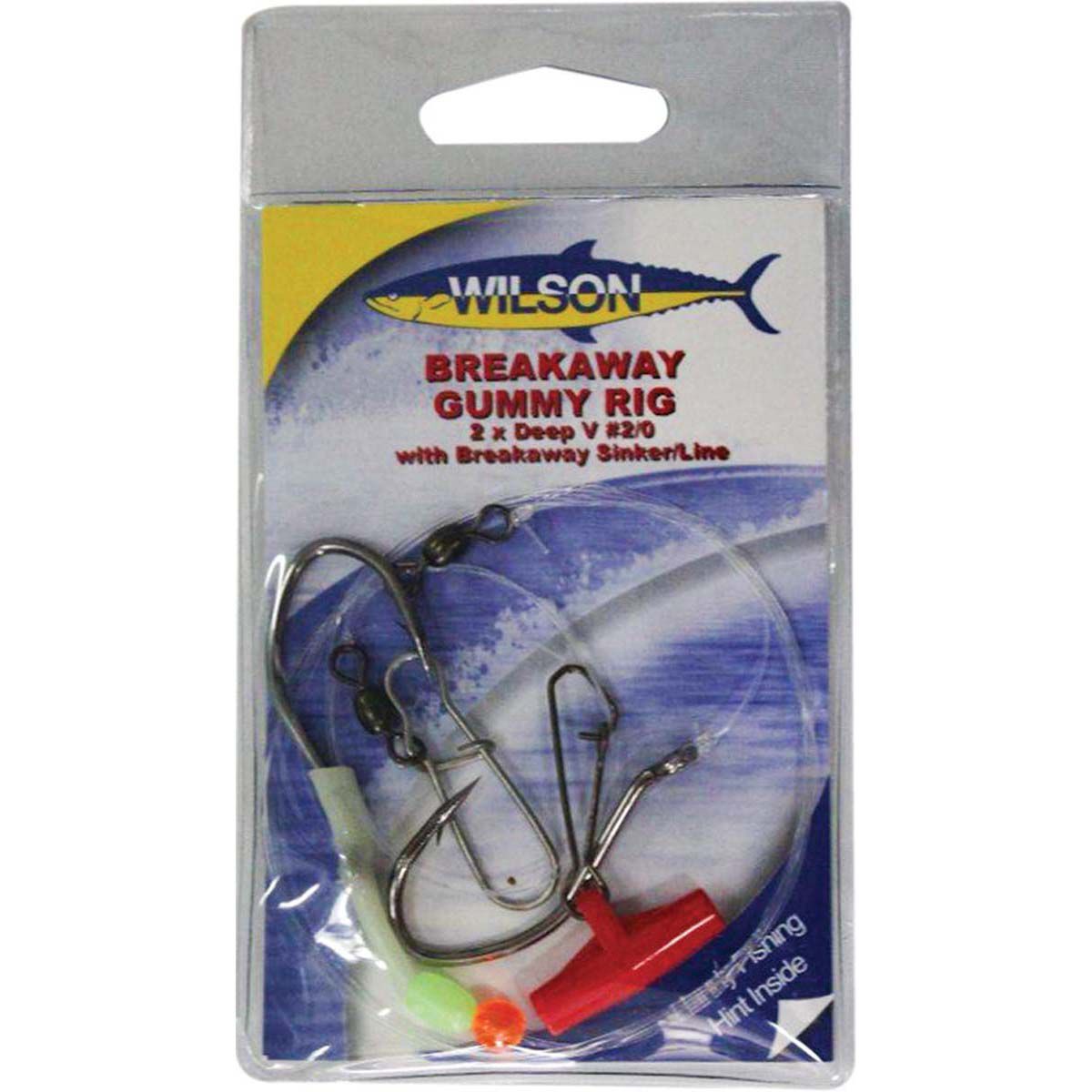 Wilson Breakaway Gummy Rig 4/0, , bcf_hi-res