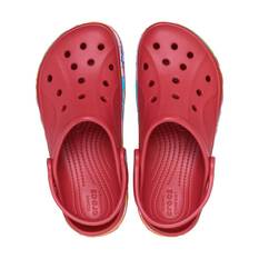 Crocs Unisex Baya Band Paint Splash Clogs Pepper Black C10, Pepper Black, bcf_hi-res