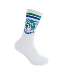 Foot-ies New Zealand Warriors Sneaker Socks 2 Pack, , bcf_hi-res