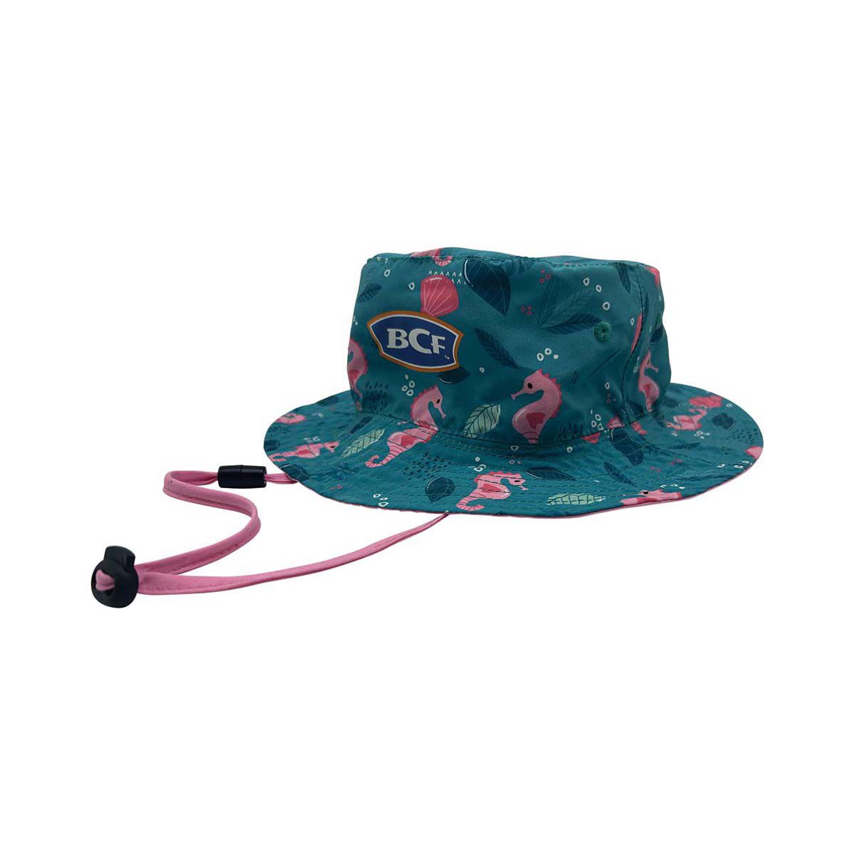 BCF Reversible Booney Kids Hat Seahorse, , bcf_hi-res