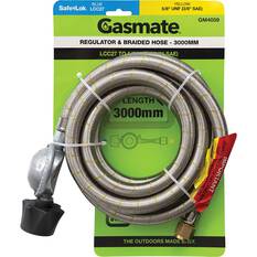 Gasmate Braided Hose with LCC27 Regulator, , bcf_hi-res