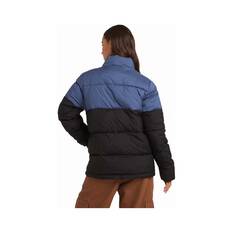 Quiksilver Flaming Puffer Jacket for Women, Black, bcf_hi-res