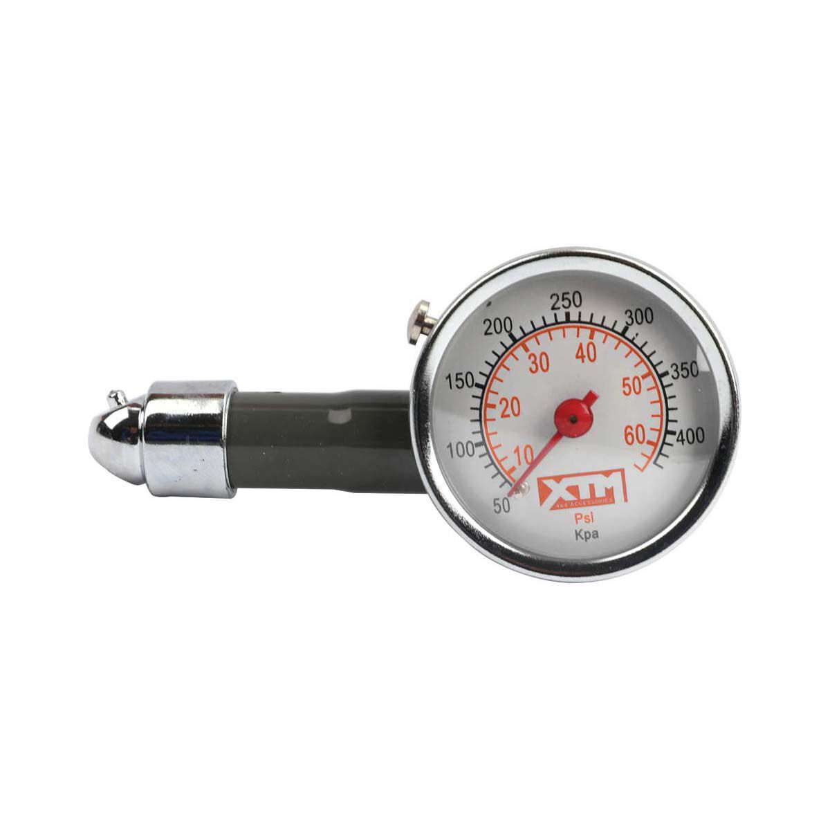 Tyre gauge outlet