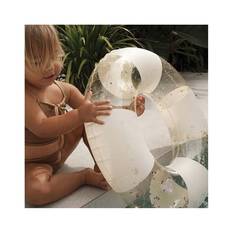 SUNNYLiFE Cotton Candy Stripe Inflatable Pool Tube, , bcf_hi-res