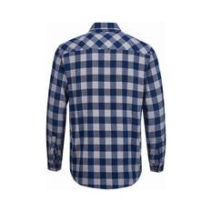 OUTRAK Unisex Flannel Shirt, Blue Check, bcf_hi-res