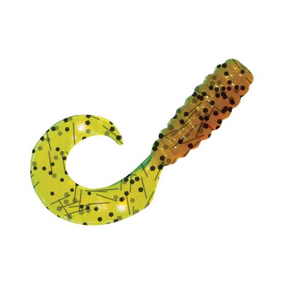 ZMan GrubZ Soft Plastic Lure 2.5in 8 Pack Dirty Oil, Dirty Oil, bcf_hi-res