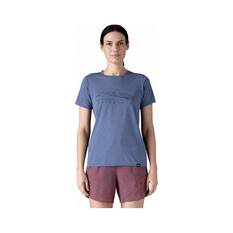Patagonia Women's Capilene Cool Daily Graphic Shirt Current Blue 2XS, Current Blue, bcf_hi-res