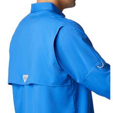Columbia Men's Blood and Guts Long Sleeve Shirt Vivid Blue S, Vivid Blue, bcf_hi-res