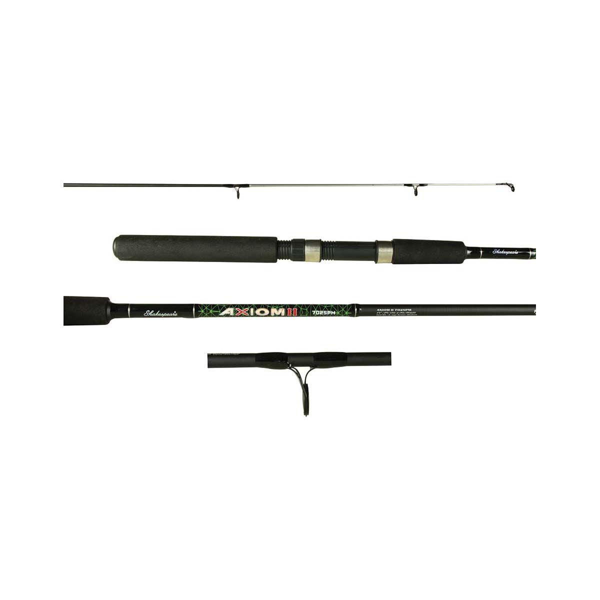 Shakespeare Axiom II Spinning Combo 2pc 6ft 6in 4-8 kg, , bcf_hi-res