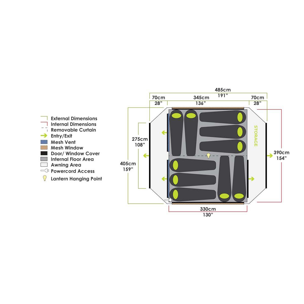 Zempire Aerospeed 10 Air Tent, , bcf_hi-res