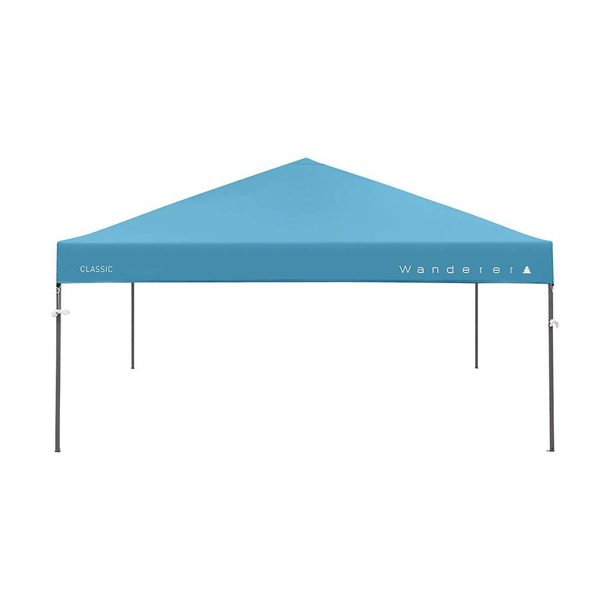 Wanderer Classic Gazebo Canopy 3x3m Blue, Blue, bcf_hi-res