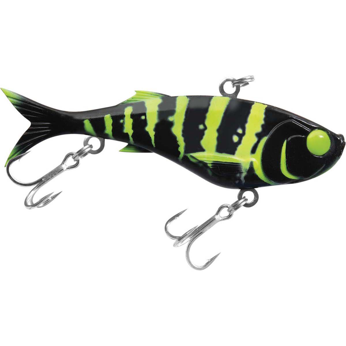 TT Fishing Quake Soft Vibe Lure 110mm Blacktreuse, Blacktreuse, bcf_hi-res