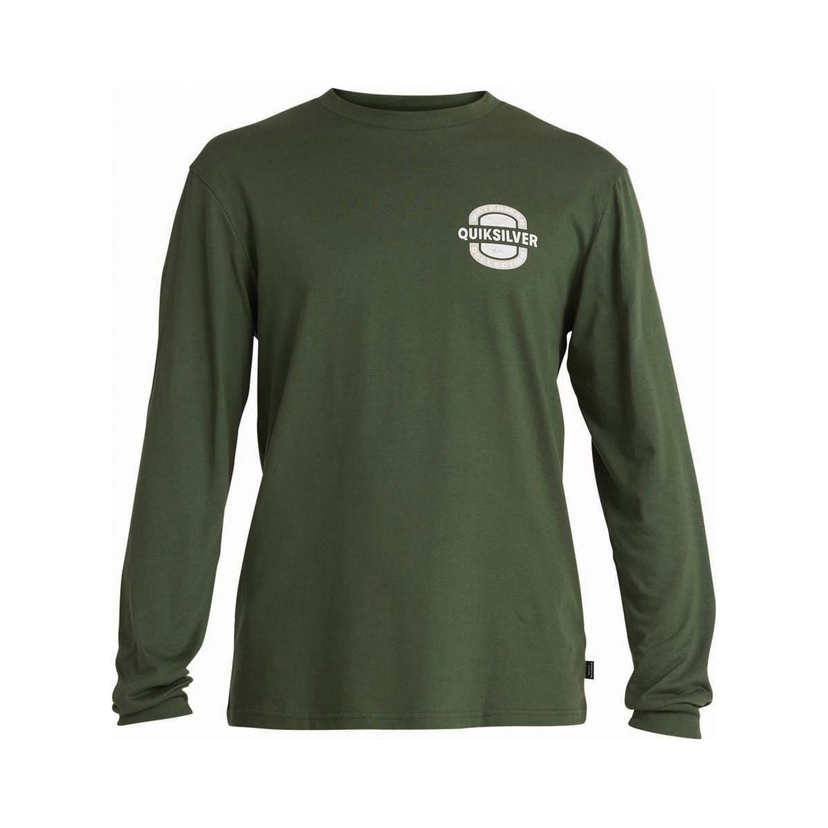 Quiksilver Men&rsquo;s Ocean Made Long Sleeve Shirt Forest S, Forest, bcf_hi-res