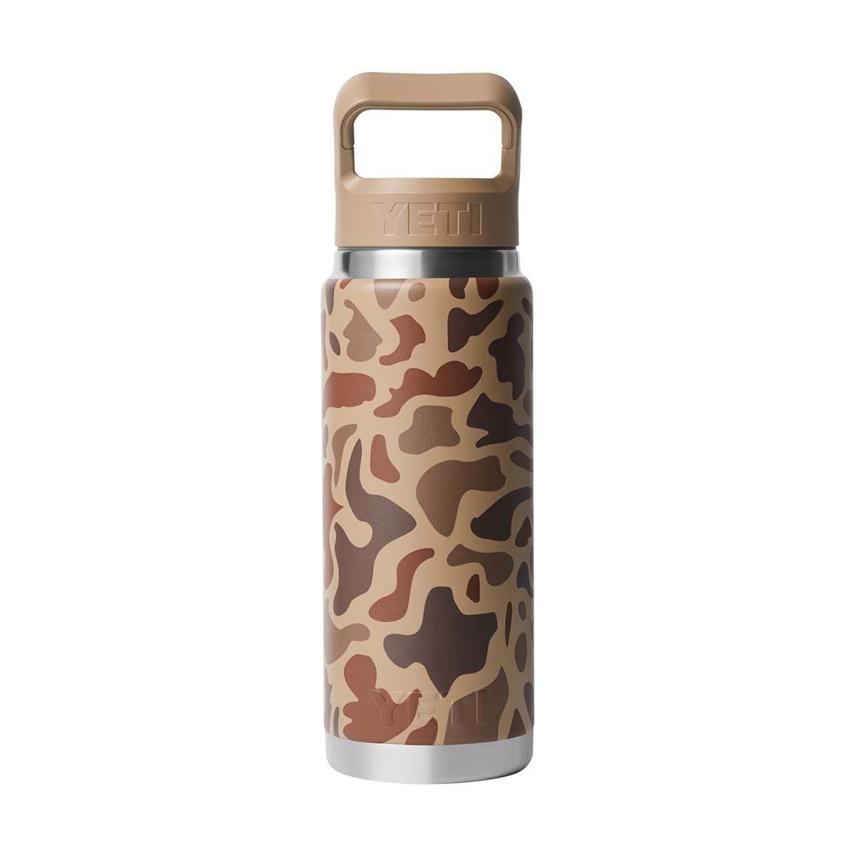 YETI&reg; Rambler&reg; Straw Bottle 26 oz (760 ml) Wetlands Camo, Wetlands Camo, bcf_hi-res