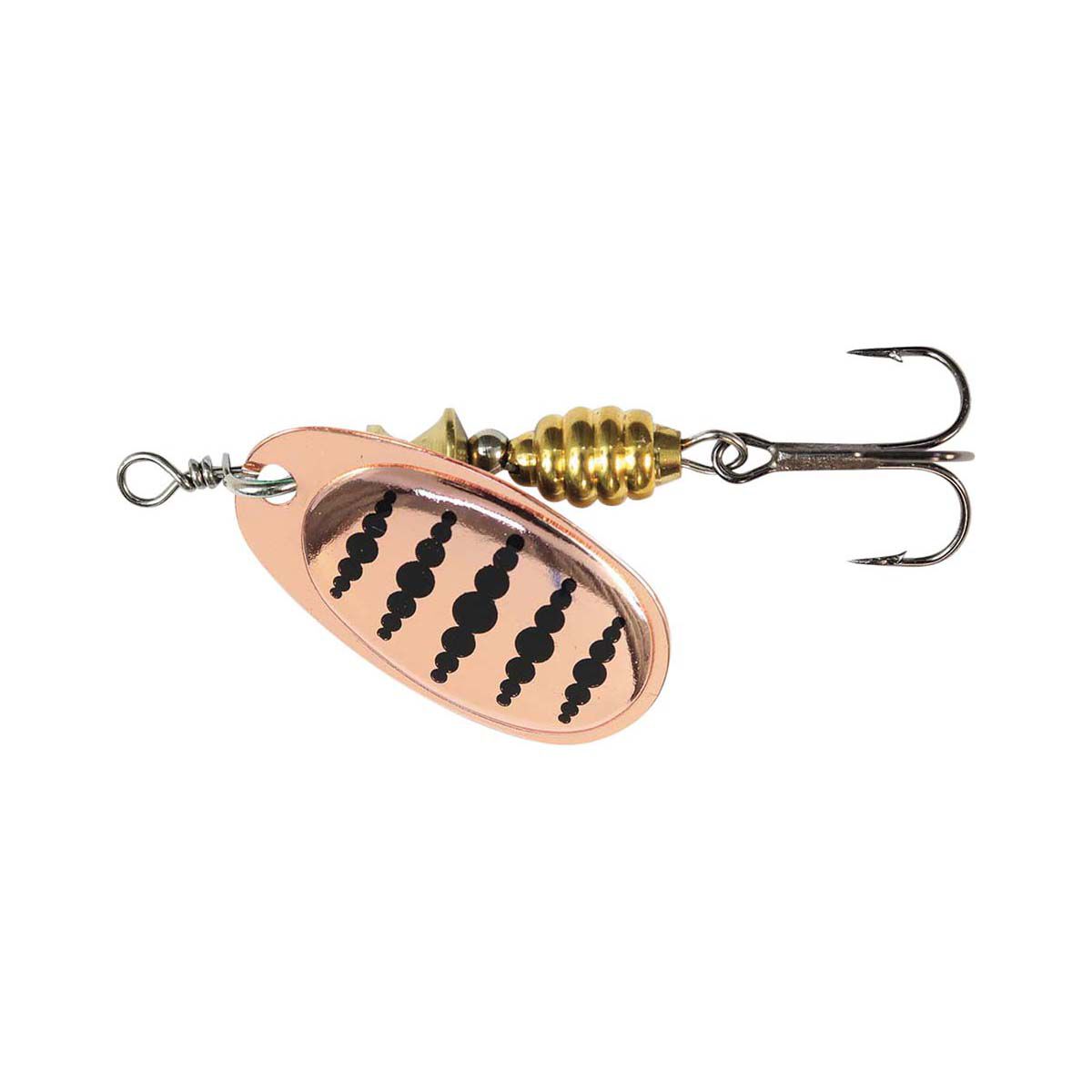 TT Fishing Spintrix Spinner Lure Size 1 Copper Black Dots, Copper Black Dots, bcf_hi-res