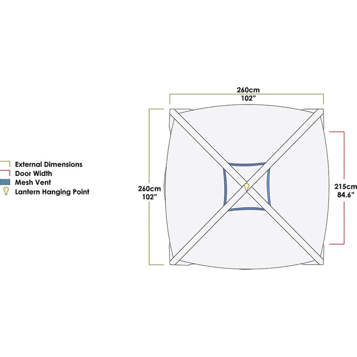 Zempire Speedbase 2 Air Gazebo, , bcf_hi-res