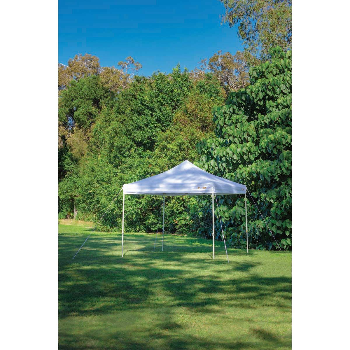 OZtrail Deluxe Commercial Gazebo 3x3m White, , bcf_hi-res
