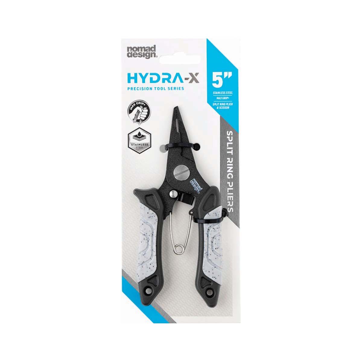 Nomad Hydra-X Series Split Ring Pliers and Scissors 5in, , bcf_hi-res