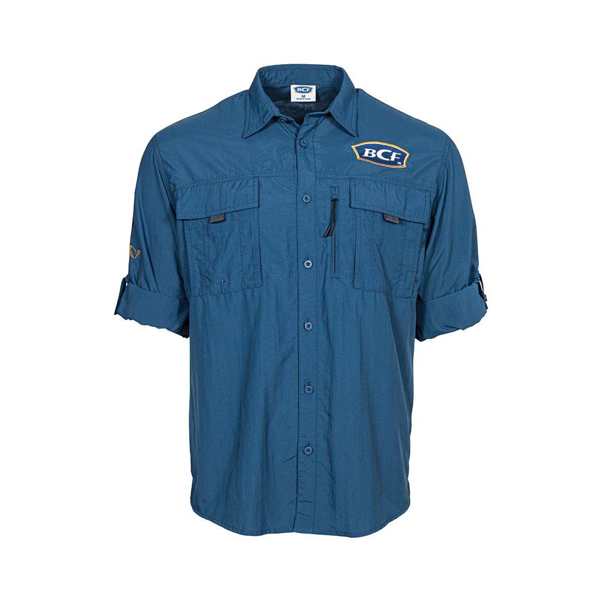 BCF Mens Long Sleeve Fishing Shirt BCF