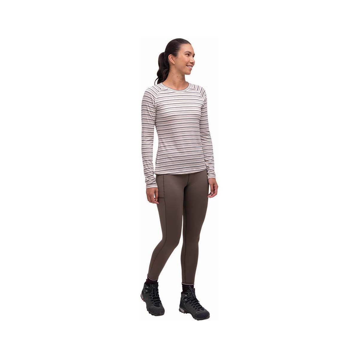Macpac Women's Strive Tights, Brown, bcf_hi-res
