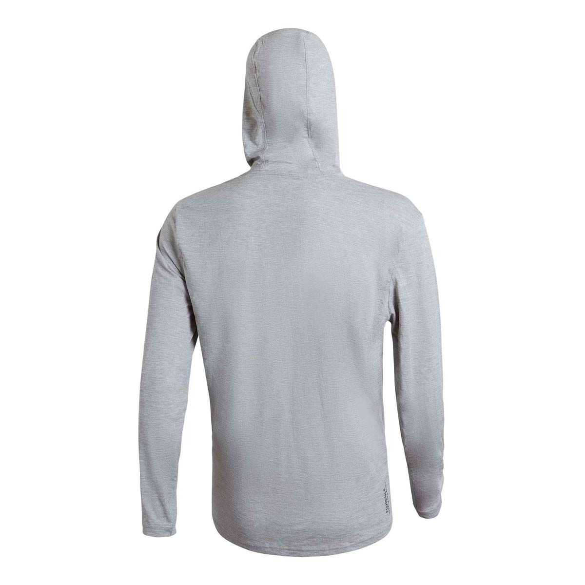 Florence Men's Airtrex Long Sleeve Hooded Shirt Light Grey Heather S, Light Grey Heather, bcf_hi-res