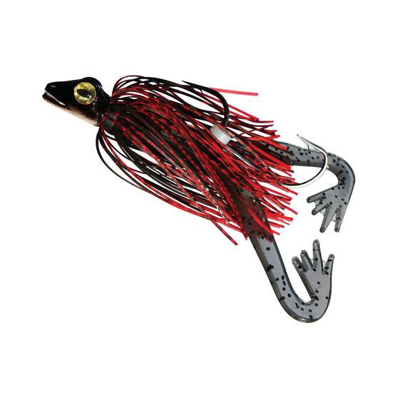 TT Fishing FroggerZ Jnr Spinner Bait Lure 3 / 8oz Red Black, Red Black, bcf_hi-res