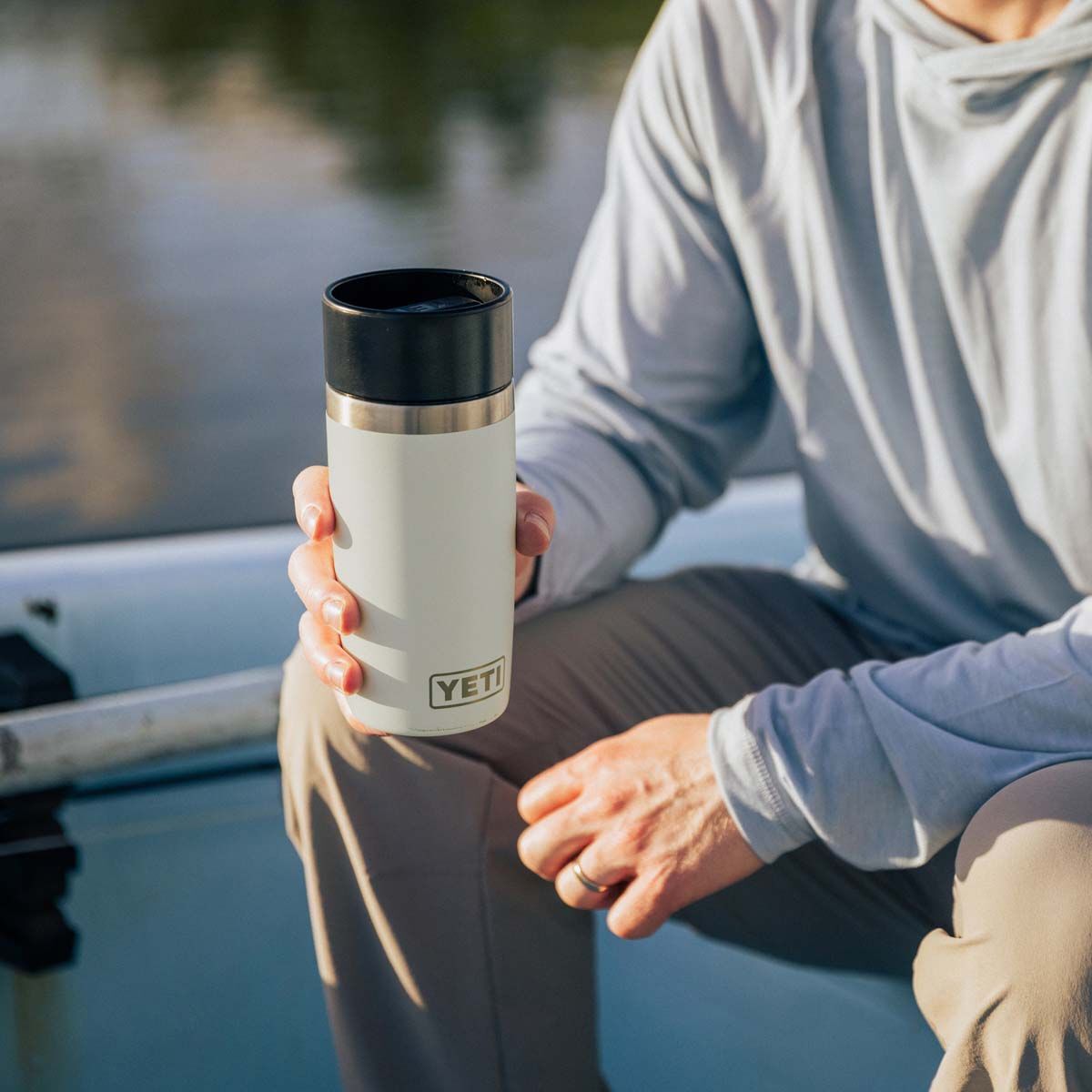 YETI&reg; Rambler&reg; Travel Bottle 12 oz ( 354ml) Taupe, Taupe, bcf_hi-res