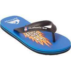 Quiksilver Youth Molokai Art II Thongs, Blue, bcf_hi-res