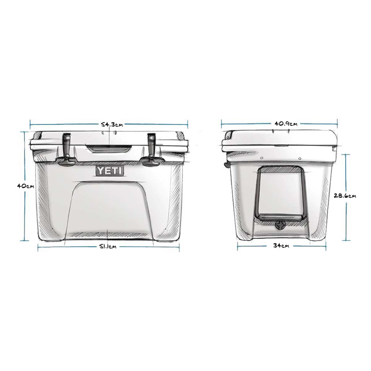 YETI&reg; Tundra&reg; 35 Hard Cooler White, White, bcf_hi-res