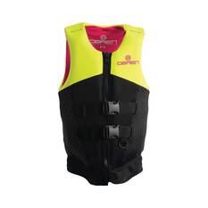 O'Brien Womens 3D Vest Level 50S PFD Yellow 8, Yellow, bcf_hi-res