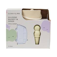 SUNNYLiFE Apple Sorbet Silicone Beach Bucket Set, , bcf_hi-res